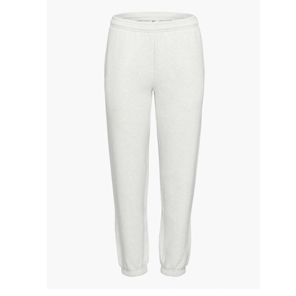 Aritzia TNA Sweatpants Heather Cloud White - Picture 1 of 5